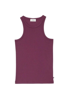 Ottod'Ame ribbed-knit tank top - Purple