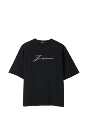 Jacquemus logo-print T-shirt - Black