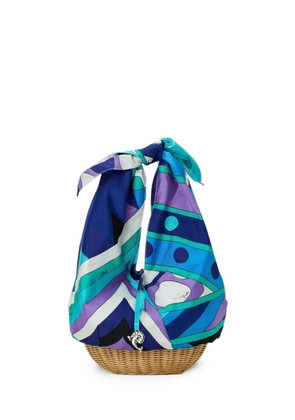 PUCCI abstract-print tote bag - Blue