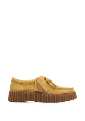 Clarks Originals Torhill Bee suede Derby shoes - Yellow