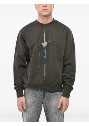 1989 STUDIO long-sleeve round-neck sweatshirt - Black