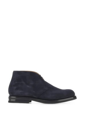 Church's suede derby shoes - Blue
