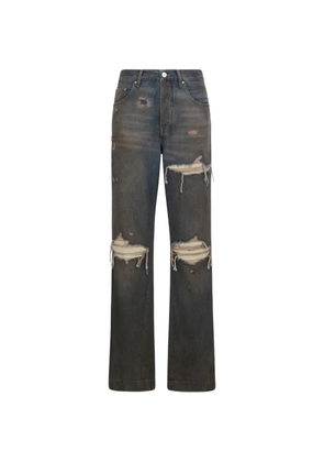 AMIRI MX1 straight flare jeans - Blue