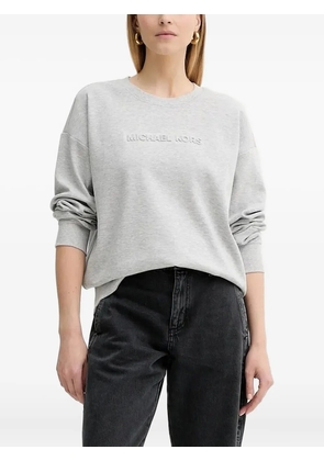 Michael Michael Kors embossed-logo sweatshirt - Grey