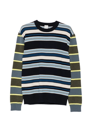 Paul Smith striped crew-neck sweater - Black