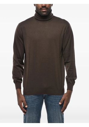Malo turtleneck sweater - Brown