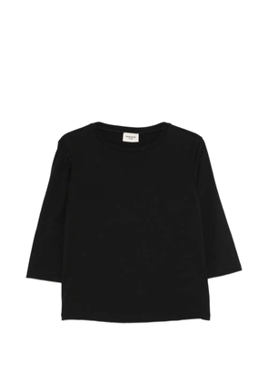 Weekend Max Mara Multia boat-neck three-quarter-sleeve T-shirt - Black