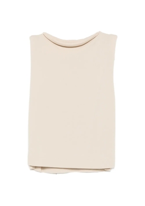Liviana Conti sleeveless top - Neutrals