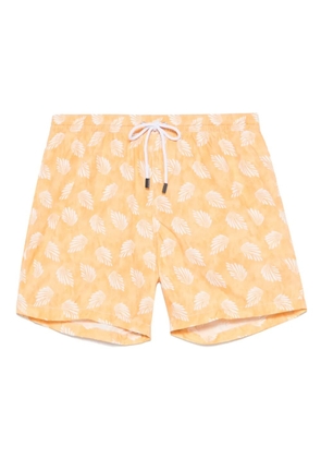 Barba graphic-print swim shorts - Orange