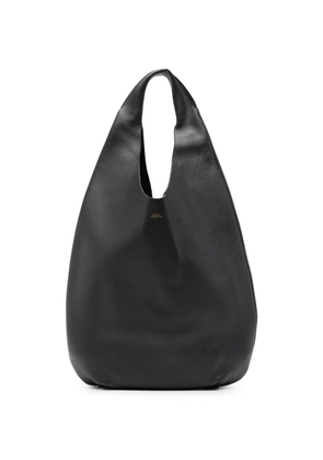 A.P.C. leather shoulder bag - Black