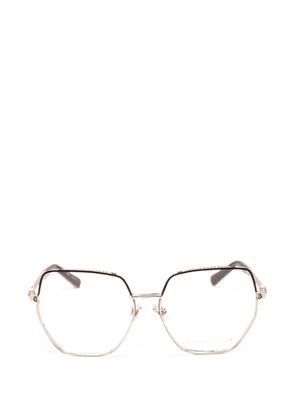 Philipp Plein Eyewear geometric-frame glasses - Gold