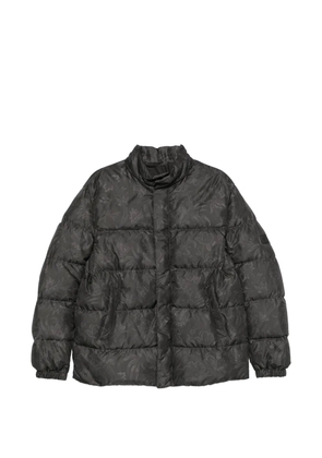 ETRO paisley-print puffer jacket - Black