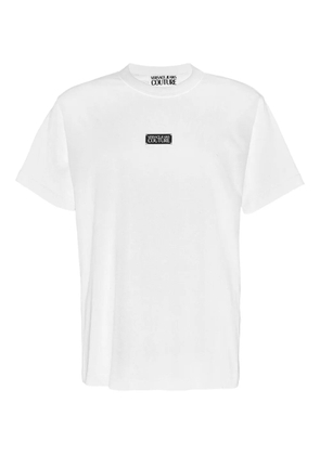 Versace Jeans Couture logo-patch short-sleeve T-shirt - White