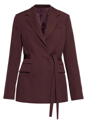 Lanvin tied-waist blazer - Purple