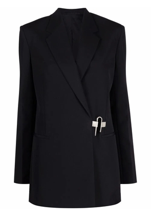 Givenchy padlock-detail wool blazer - Black