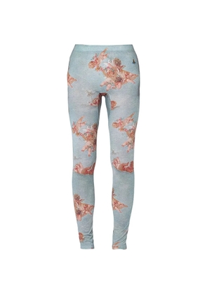 Vivienne Westwood graphic-print leggings - Blue