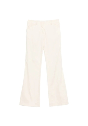Miu Miu Pre-Owned 2000s flared trousers - Neutrals