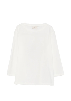 Weekend Max Mara boat-neck three-quarter-sleeve top - Black