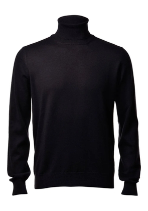 Gran Sasso turtleneck wool sweater - Black