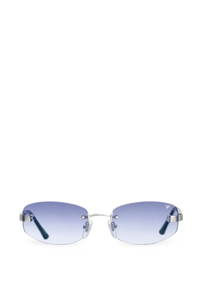 Vintage Frames Company Ibiza rimless sunglasses - Silver