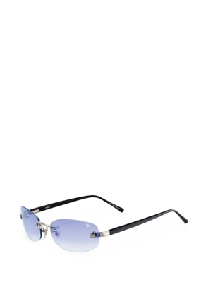 Vintage Frames Company Ibiza rimless sunglasses - Silver