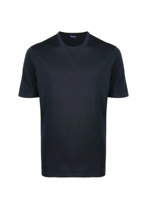 Drumohr crew-neck short-sleeve T-shirt - Blue