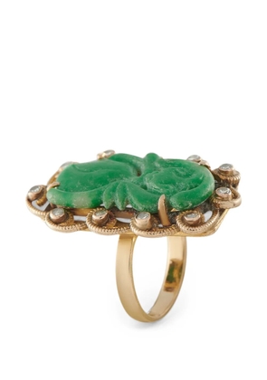 LB Exclusive Jade diamond ring - Gold