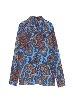 ETRO paisley-print shirt - Blue
