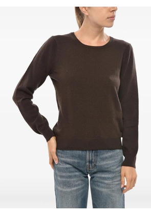 Malo crew-neck long-sleeve sweater - Brown