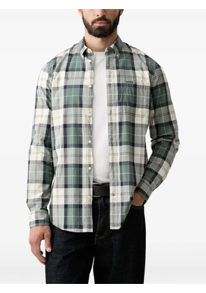 Barbour Rawley check-pattern long-sleeved shirt - Green