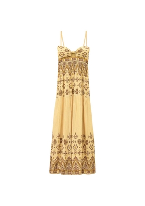 Ba&Sh Zema maxi dress - Yellow