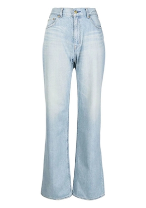 Tu es mon Tresor The Tanzanite straight-leg jeans - Blue