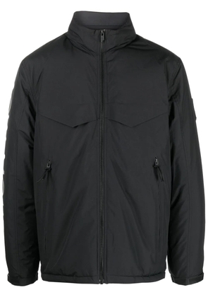 A-COLD-WALL* logo-print zipped jacket - Black