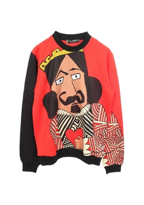 Dolce & Gabbana Pre-Owned 2020s King of Love sweatshirt - Red