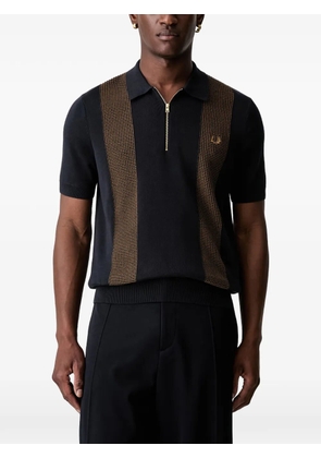 Fred Perry zip-fastening polo shirt - Blue