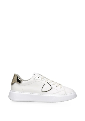 Philippe Model Paris Temple leather sneakers - White