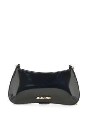 Jacquemus small Biso Chaine leather shoulder bag - Black