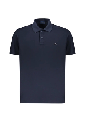Paul & Shark logo-embroidered short-sleeve polo shirt - Blue