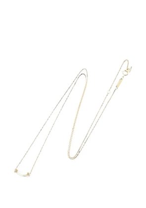 Tiffany & Co Eyewear 2010s T Smile mini necklace - Gold