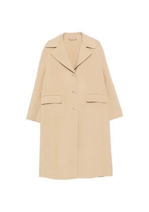 Ermanno Scervino single-breasted flap-pocket coat - Neutrals