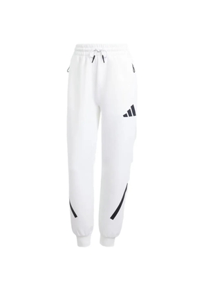 adidas ZNE logo-print stripe-detail track pants - White
