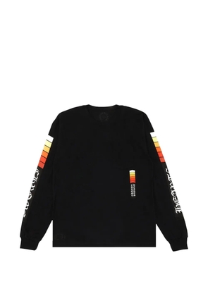 Chrome Hearts logo-print long-sleeve T-shirt - Black