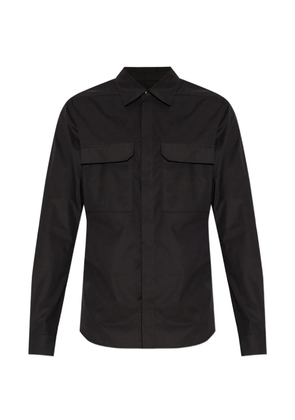 Rick Owens Work flap-pocket long-sleeve shirt - Black