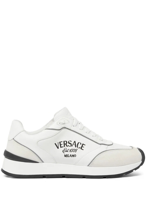Versace Milano lace-up sneakers - White