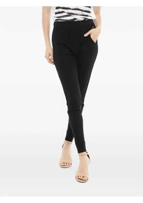 Woolrich mesh-panelled drawstring trousers - Black