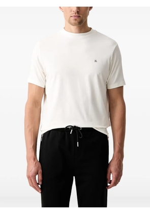 Karl Lagerfeld logo-plaque T-shirt - White