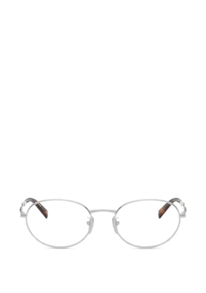Prada oval-frame glasses - Silver