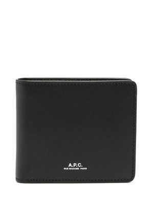 A.P.C. leather wallet - Black