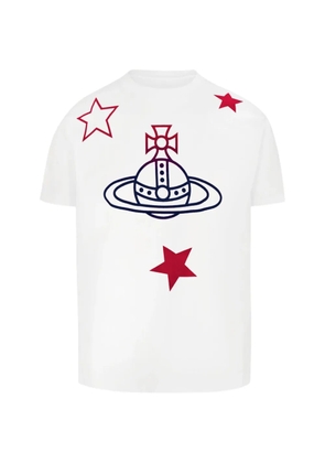 Vivienne Westwood Orb and Stars print T-shirt - White