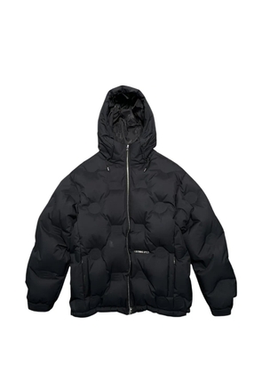 A BATHING APE® debossed monogram 700 down jacket - Black